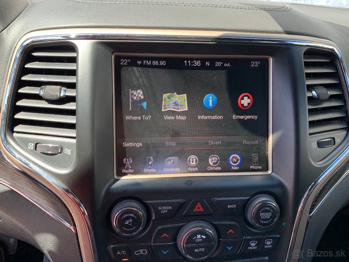 Jeep Grand Cherokee 3.0CRD, SUMMIT, ČR, DPH - 12