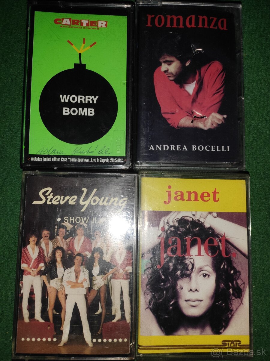 Staré československé originálne MC audio kazety - 12