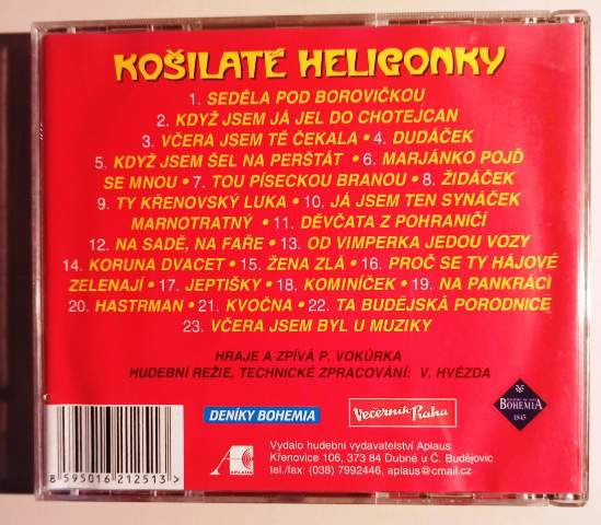 Retro Ľudové CD - Mix - Cz, Sk - 12