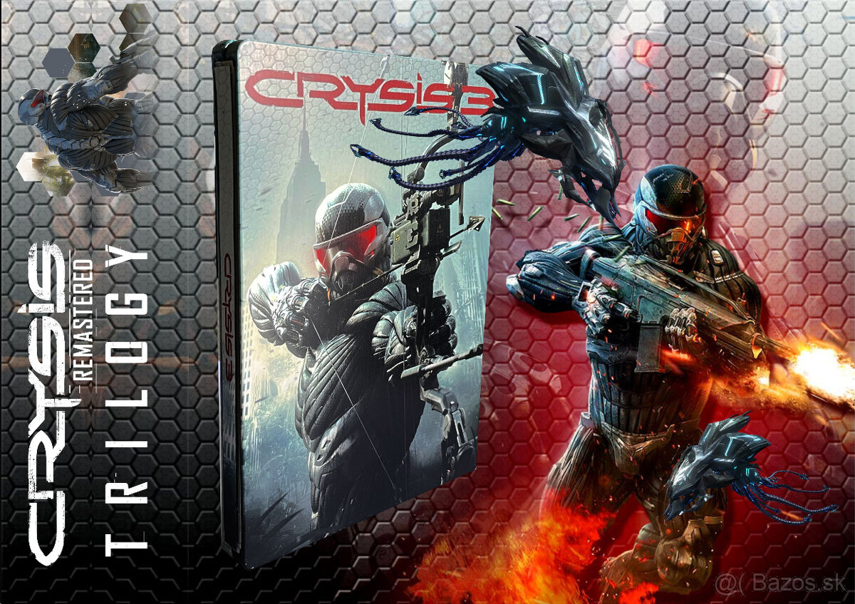 CRYSIS REMASTRED trilogy PS4 + FIGURE ALCATRAZ 2 LED - 12