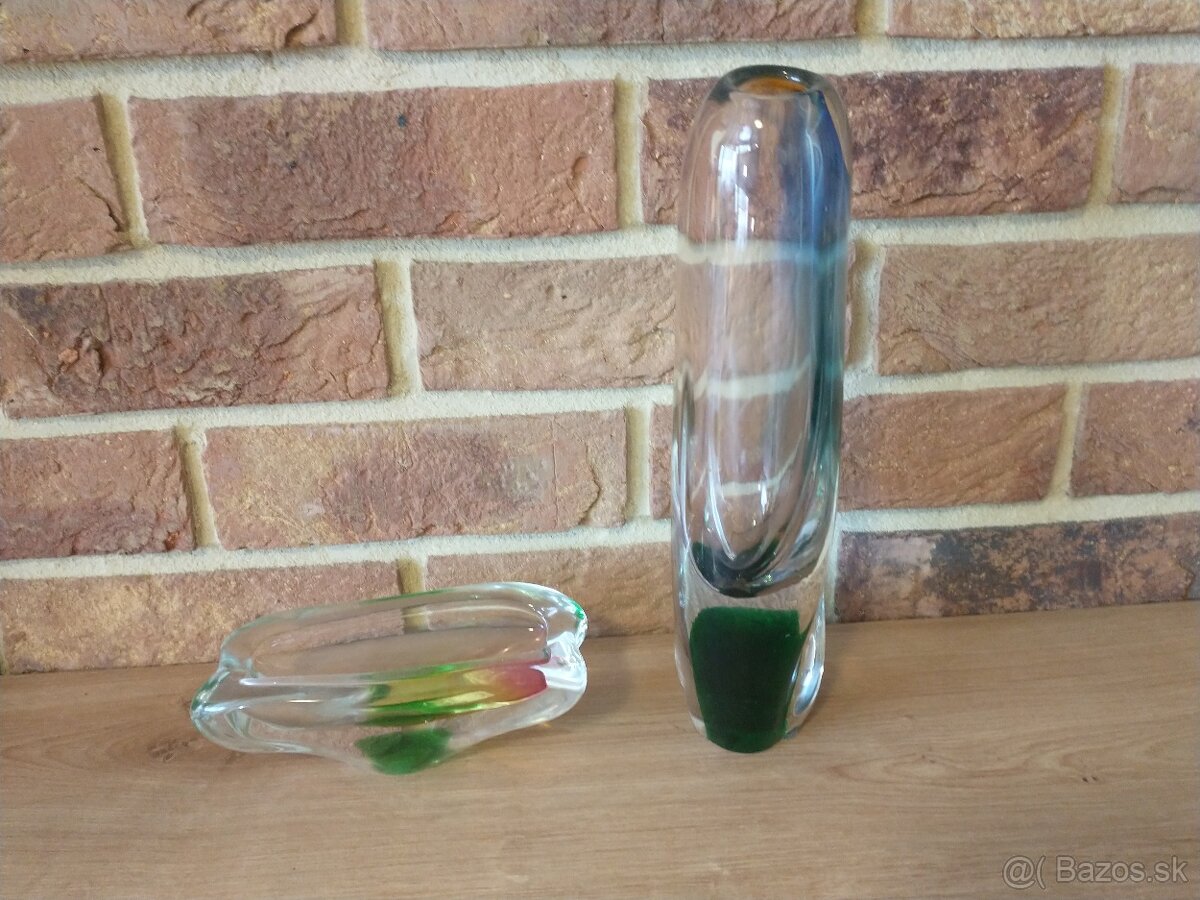 retro sklo, hutné sklo - 12
