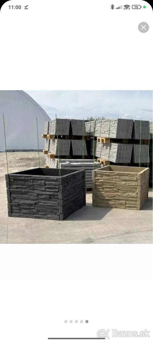 Zelené oporné tyče - 12