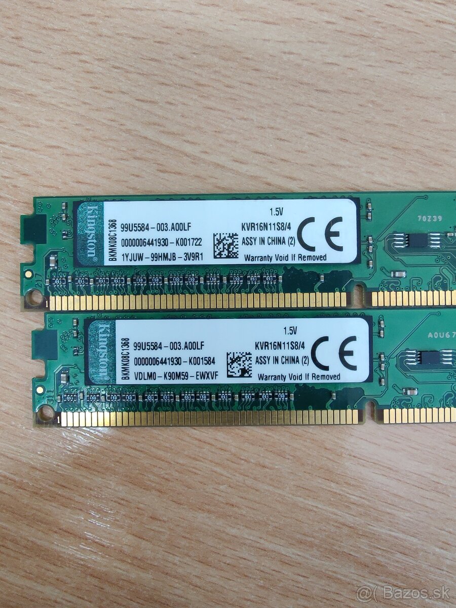 Rôzne DDR2 a DDR3 RAM - 12