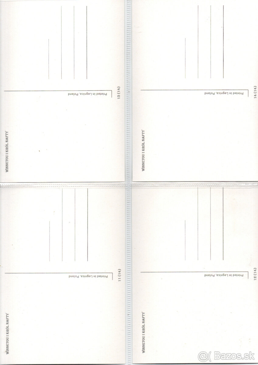 WINNETOU NEMECKE FILMOVE POHLADNICE B - 12