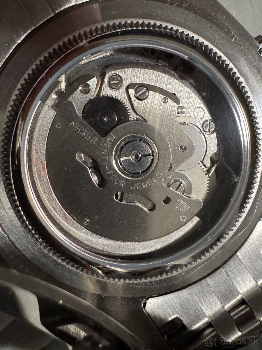 Seiko Custom Mod Watch Hodinky Datejust Black - 12