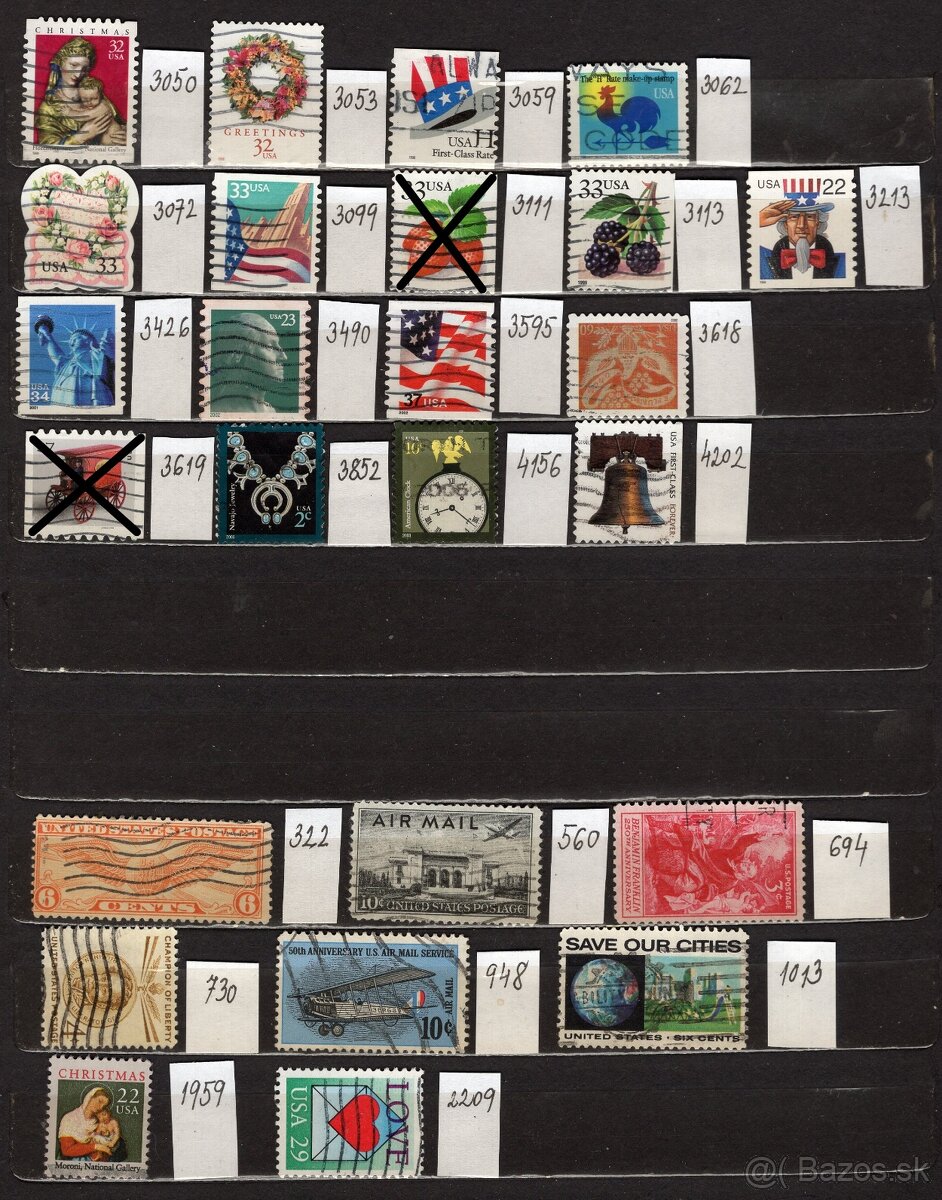 B USA (à 0,10 €) - 12