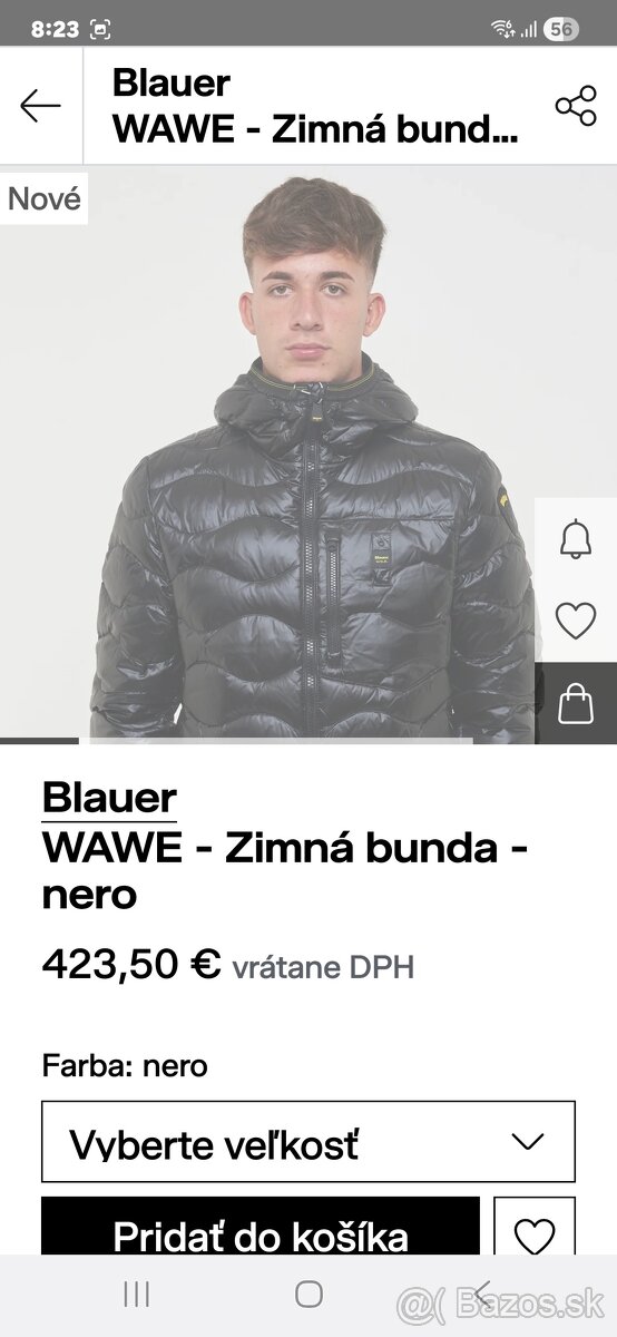 Panska zimna bunda Blauer xl - 12
