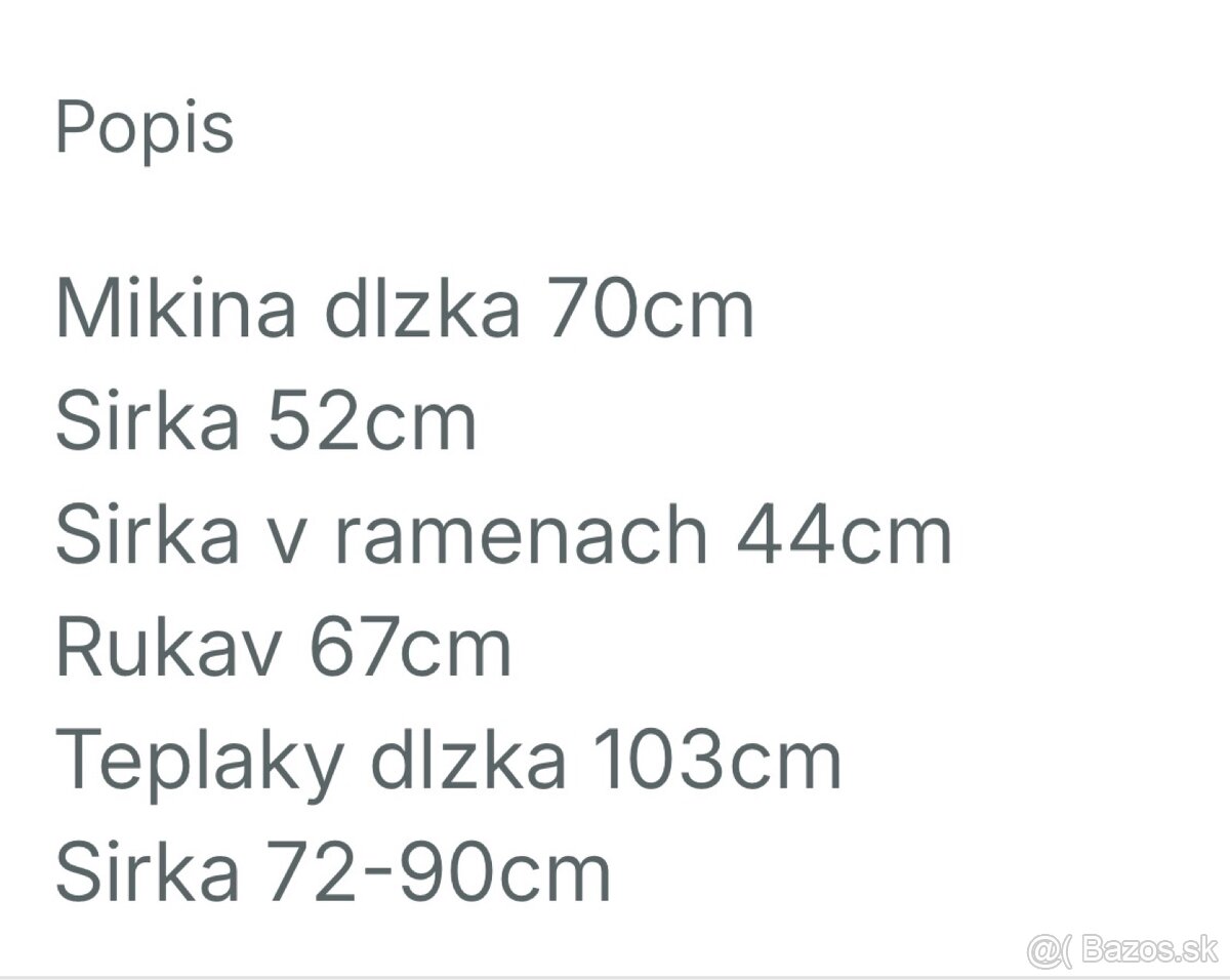 Hermes panska teplakova suprava M-L - 12