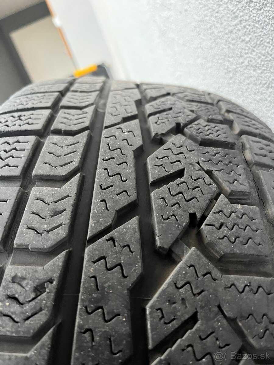 Hliníkové disky R17 5x108 zimné gumy - 12