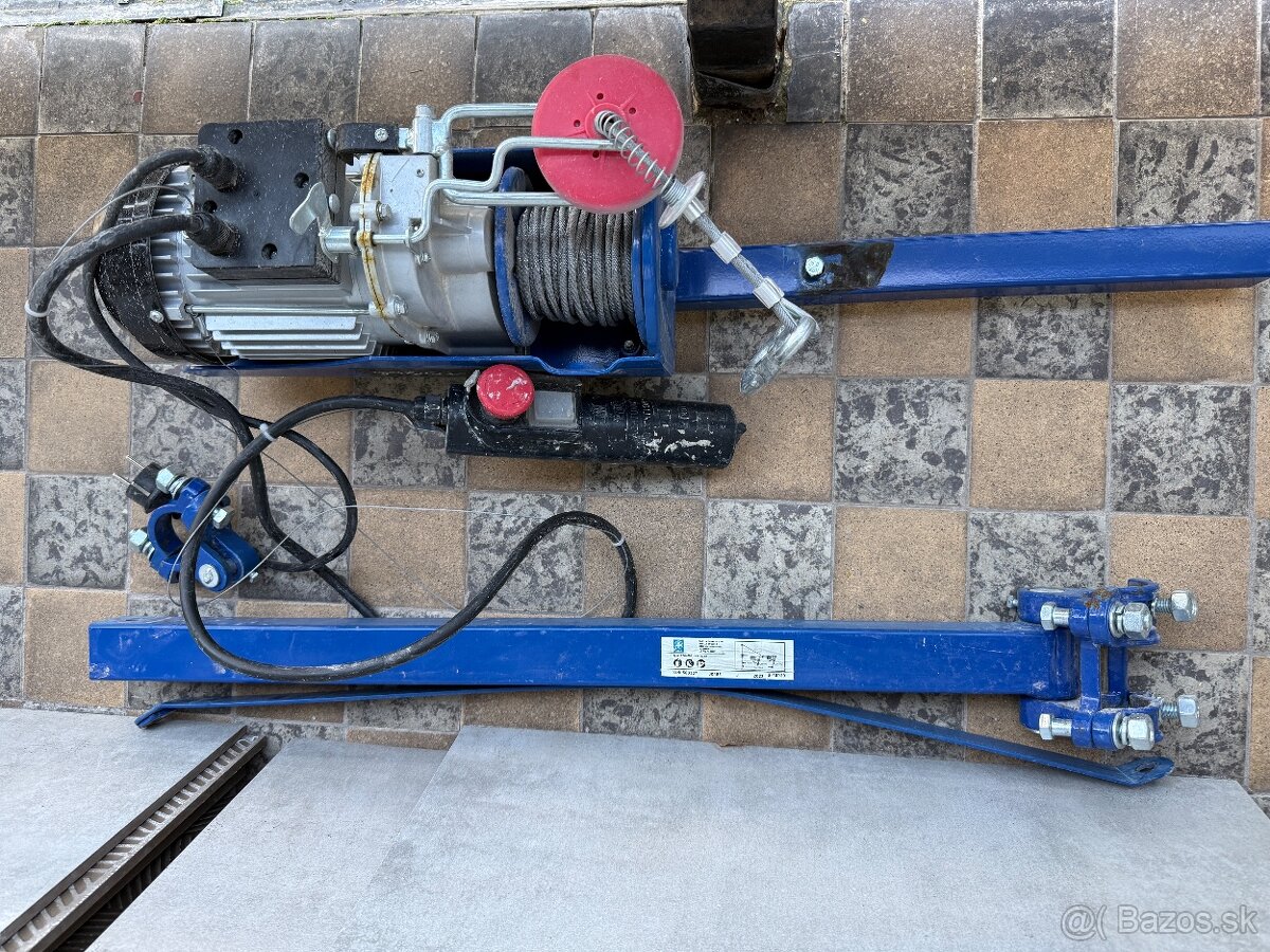 Lux Tools ESZ-300/600-A elektrický lanový navijak - 12