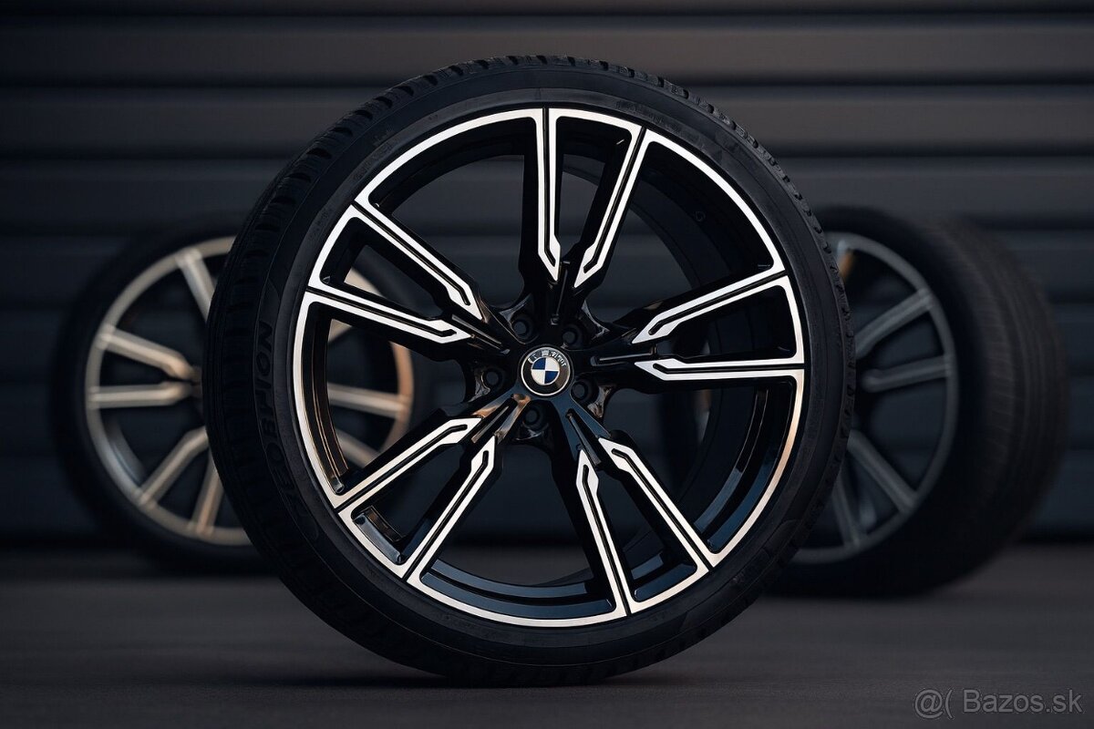 1. Alu BMW M-packet X5 X6 G06 G05 R20-zimné nové - 12