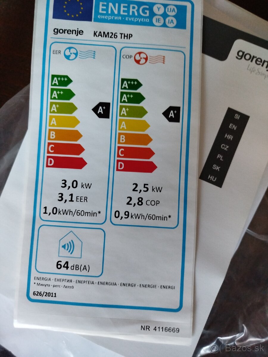 prenosna klima Gorenje - 12