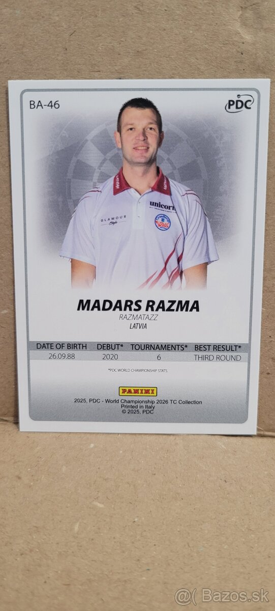 Hráči PDC Darts Šípky #4 2026 - 12