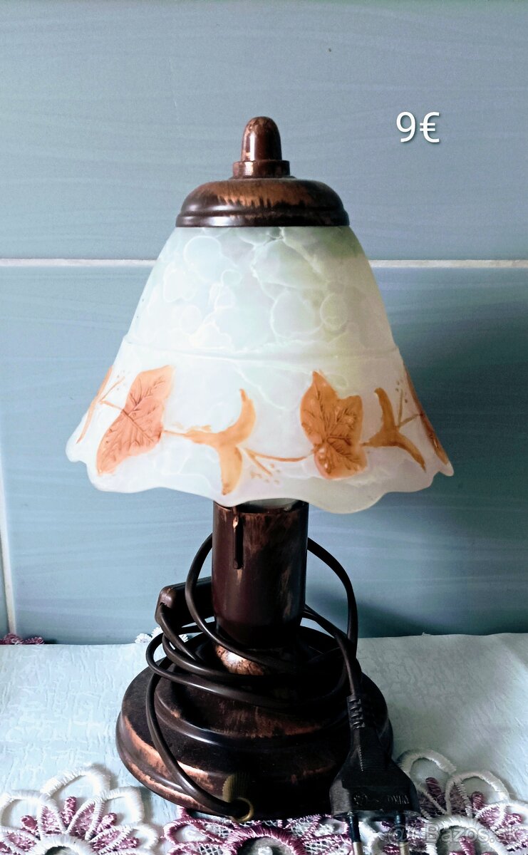 Retro sklenené lampy - 12