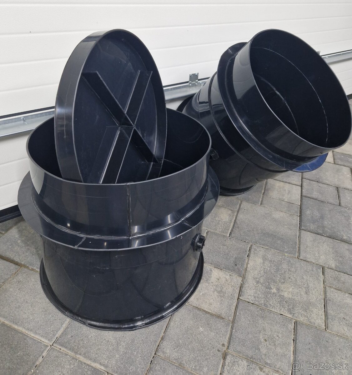 Plastová žumpa, retenčná nádrž, vodomerná šachta - 12