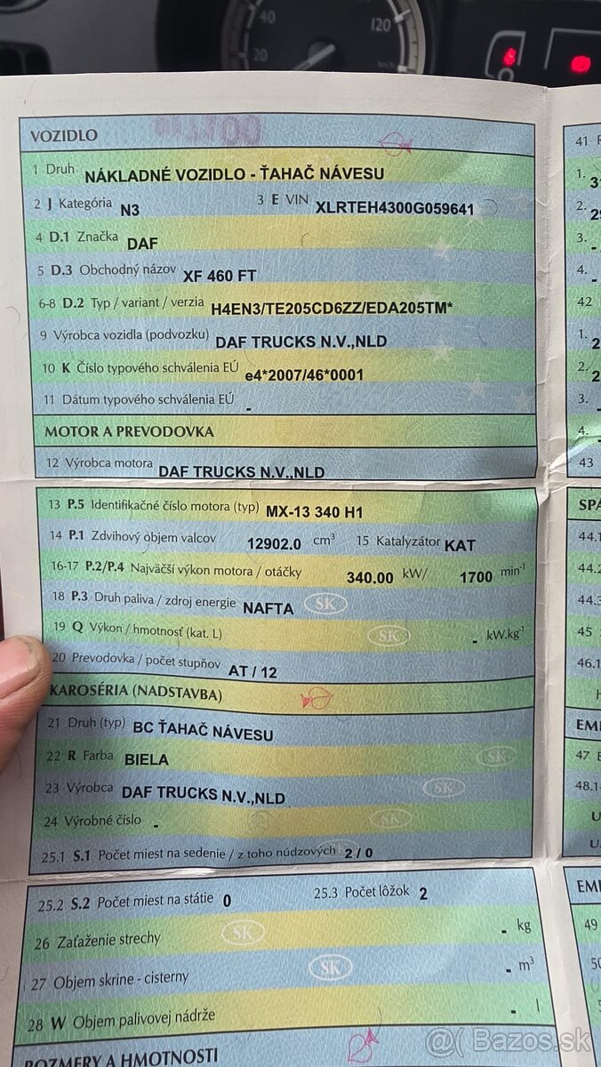 PREDAM DAF XF 106 460 MEGA - 12