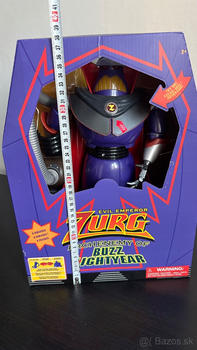 TOY STORY BUZZ LIGHTYEAR, ZURG EMPEROR ORIGINÁL DISNEY - 12
