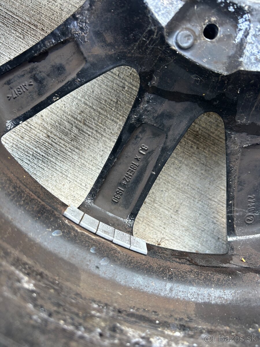 Originál BMW disky na zimných pneu 245/45 R18 Continental - 12