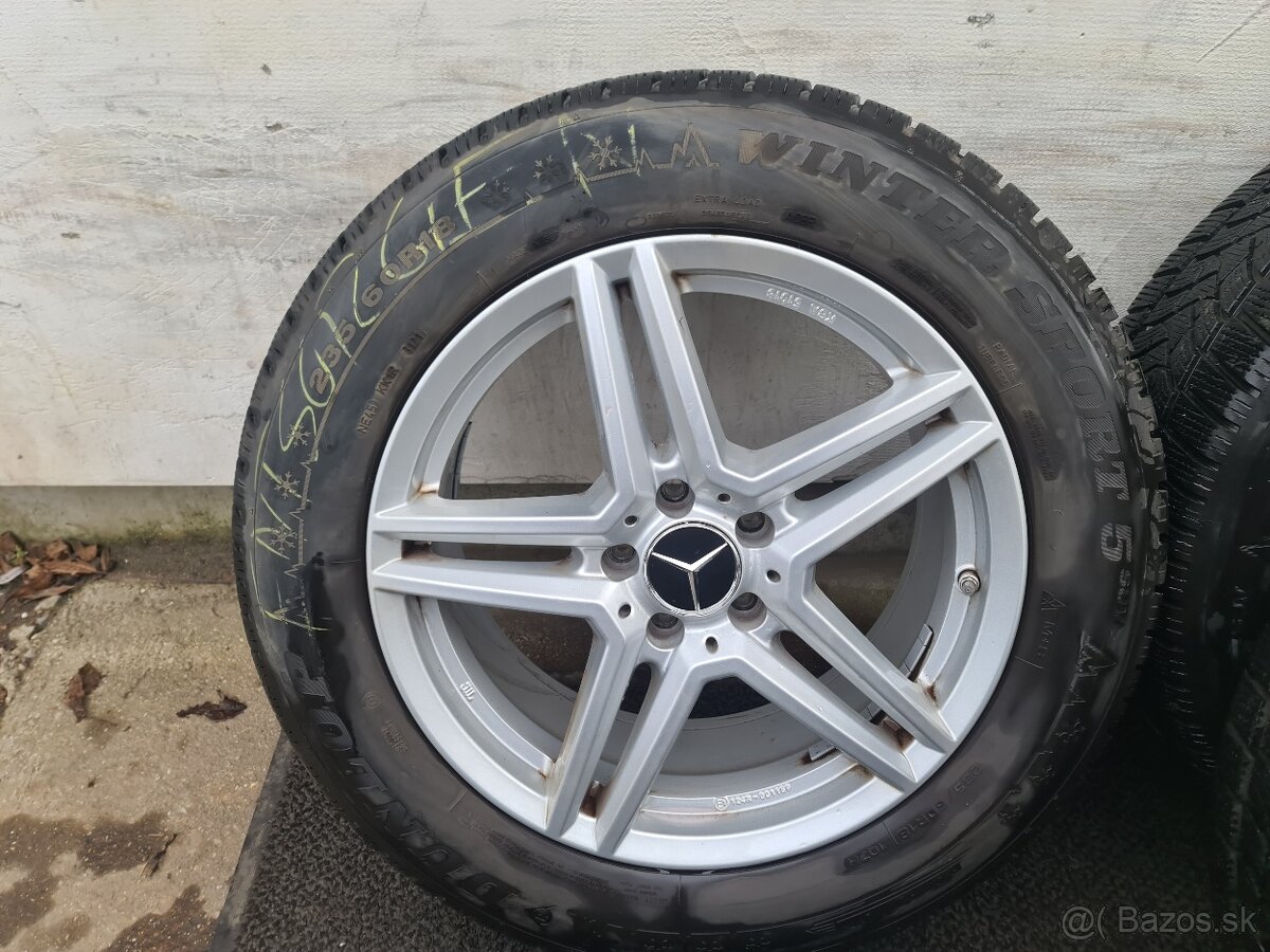 5X112 R18 + ZIMNE PNEU 235/60 R18 - 12