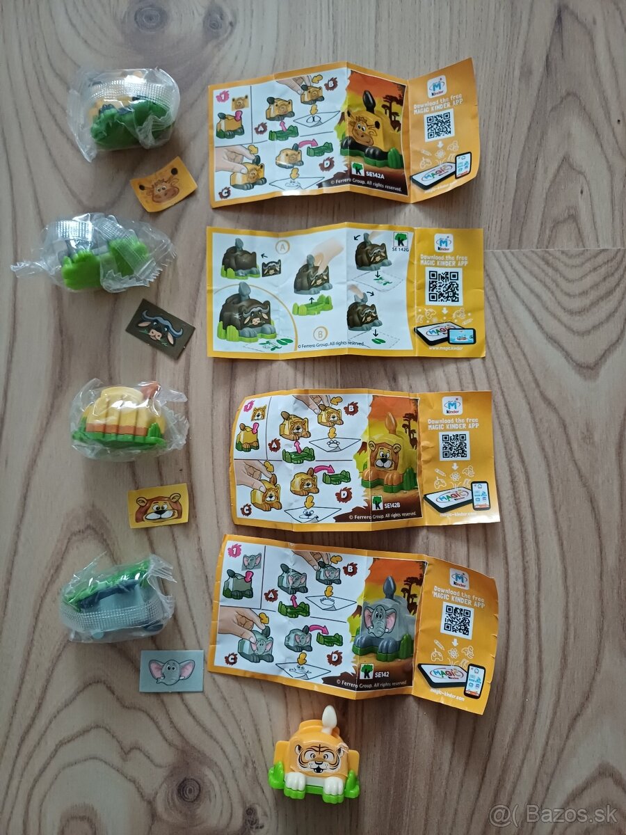 Kinder figurky 3 - 12