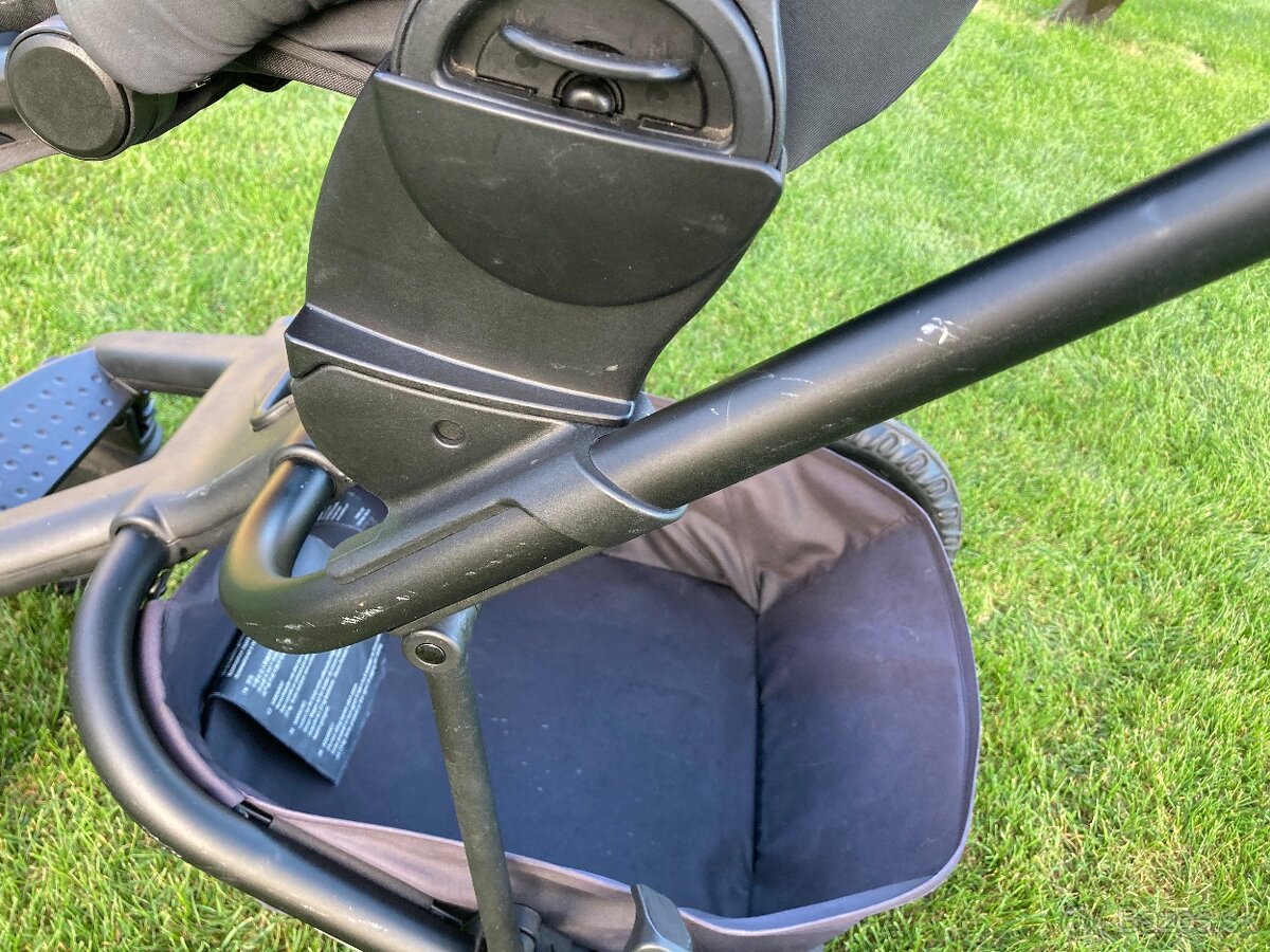 EASYWALKER HARVEY2 KOČÍK + ŠPORTOVÁ ČASŤ NIGHT BLACK - 12