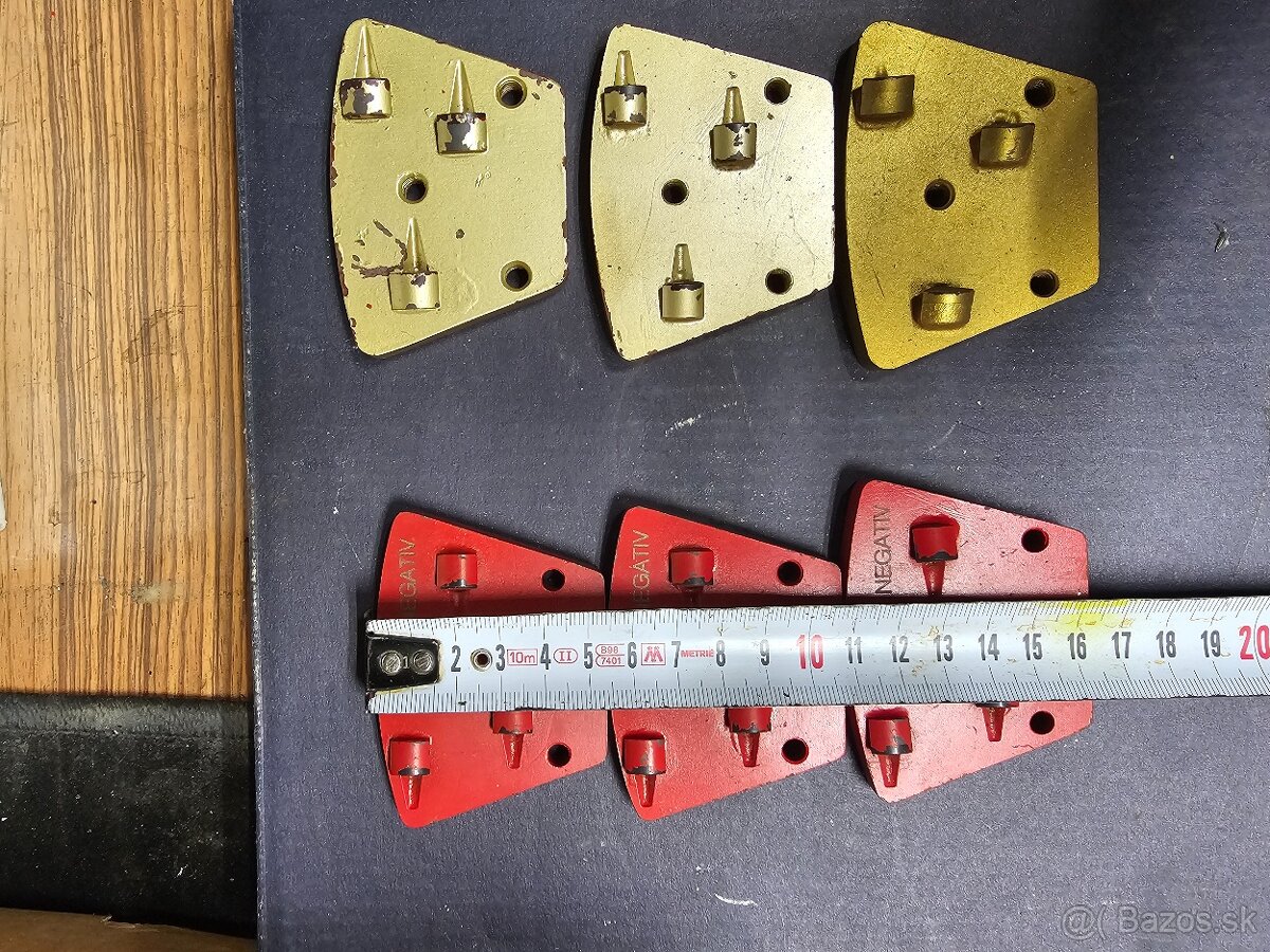 brusky diamantovy kotuc PCD segmenty na beton bruska - 12