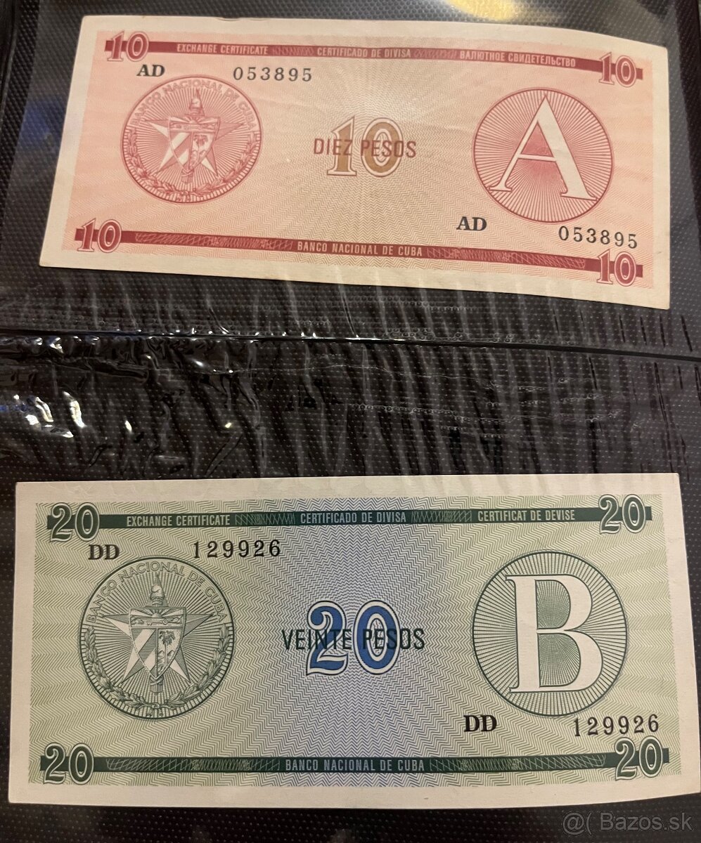 Kubánske bankovky - 12