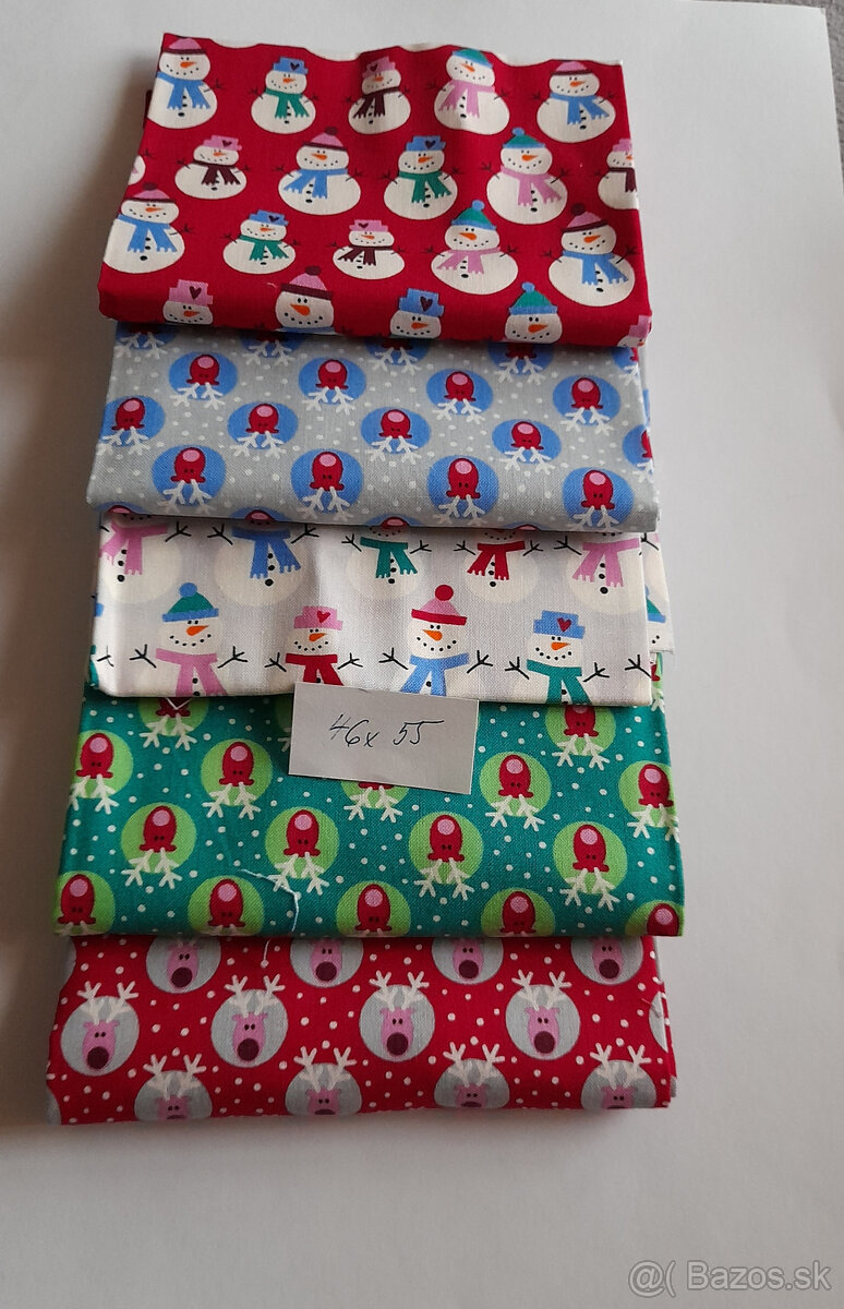 Patchwork- americké dizajnové látky - 12