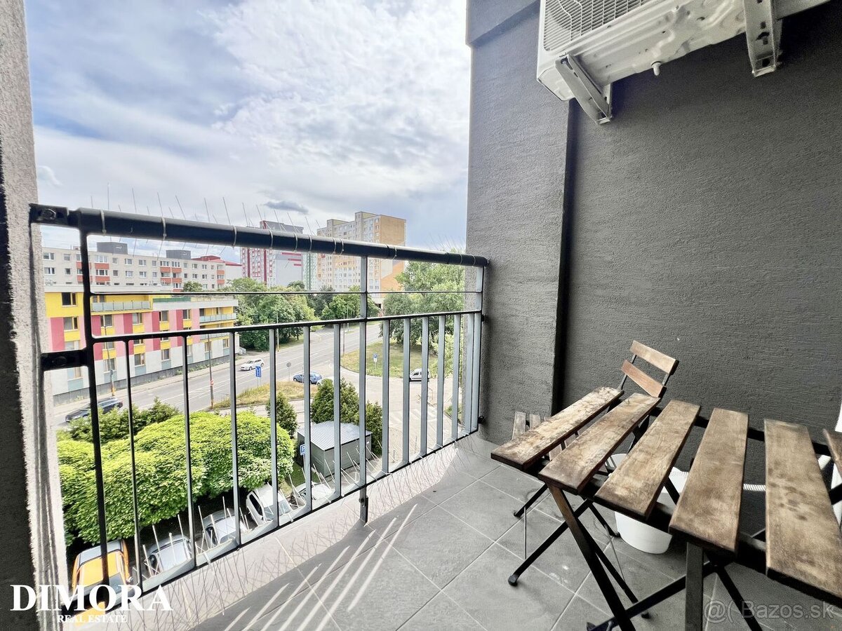 Praktický 1-izbový byt s loggiou a parkovaním pri Draždiaku - 12