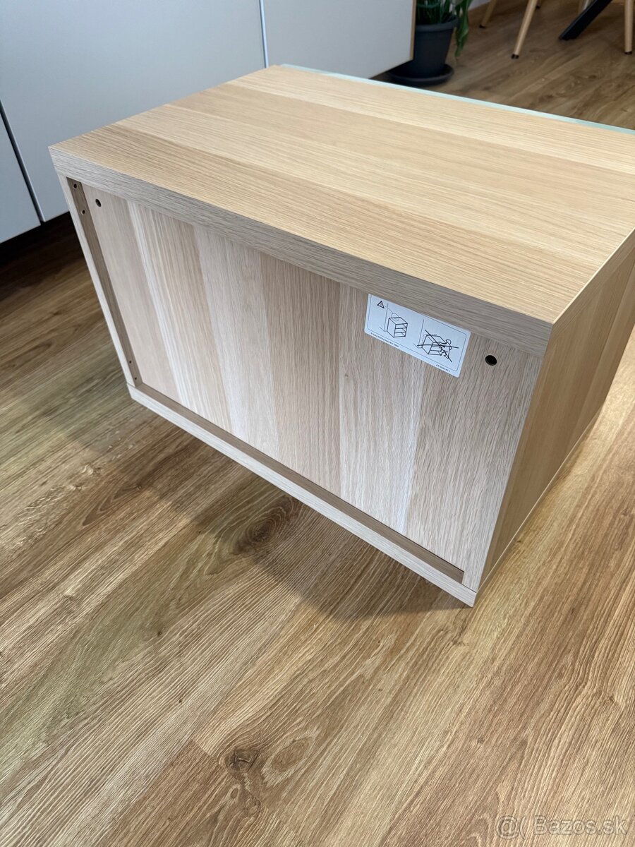 IKEA BESTÅ – rôzne skrinky a police (olivová/bledošedá) - 12