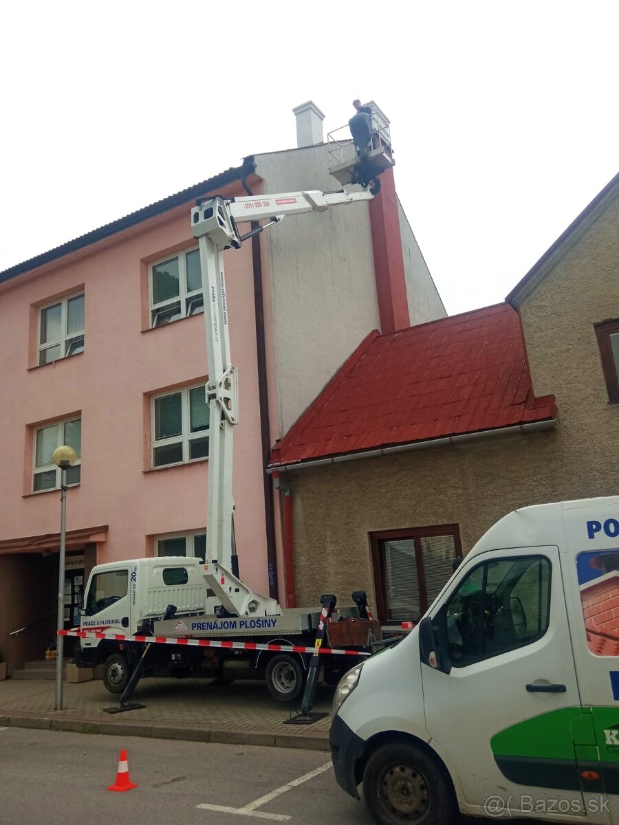 Prenájom plošiny s obsluhou - 12