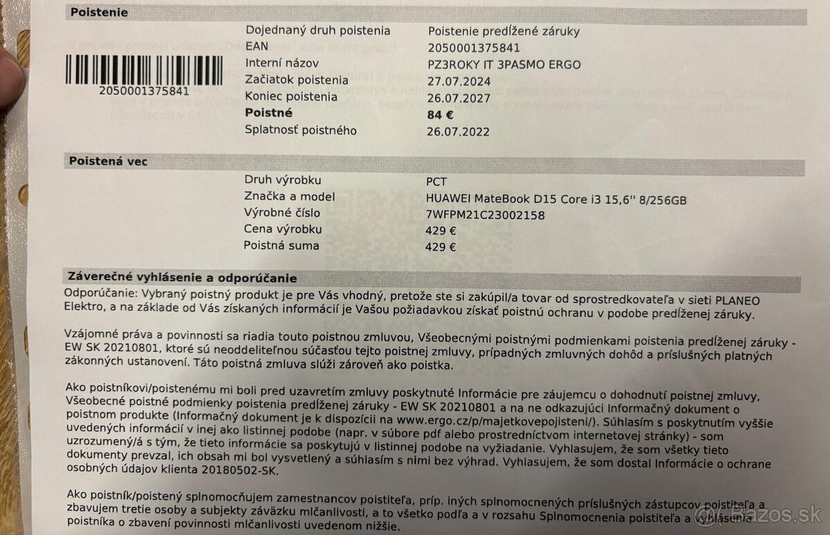 Huawei Matebook D15 - ešte v ZÁRUKE - 12