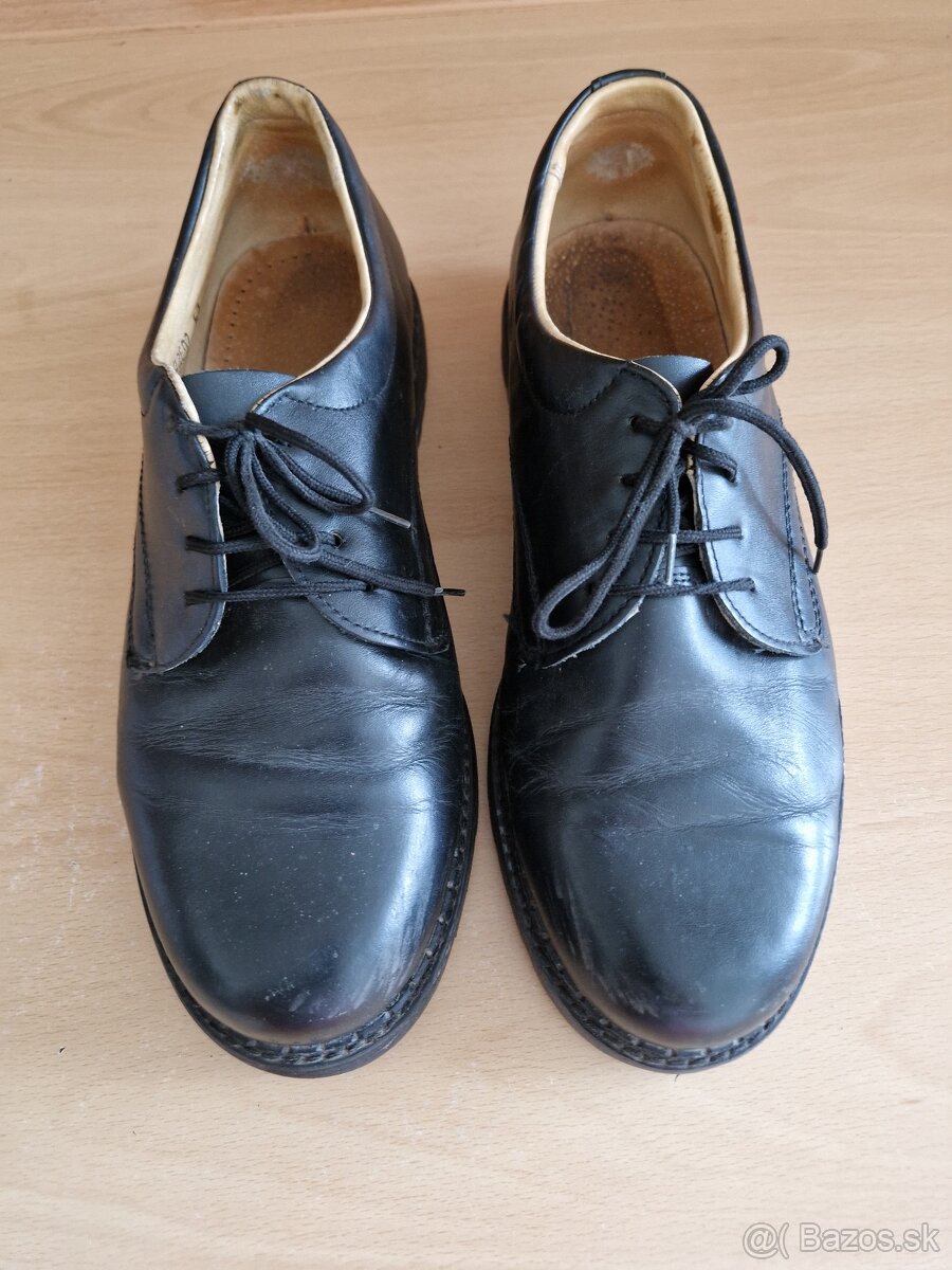 5 ks topánky pánske kožené, dĺžka 29 cm - 12