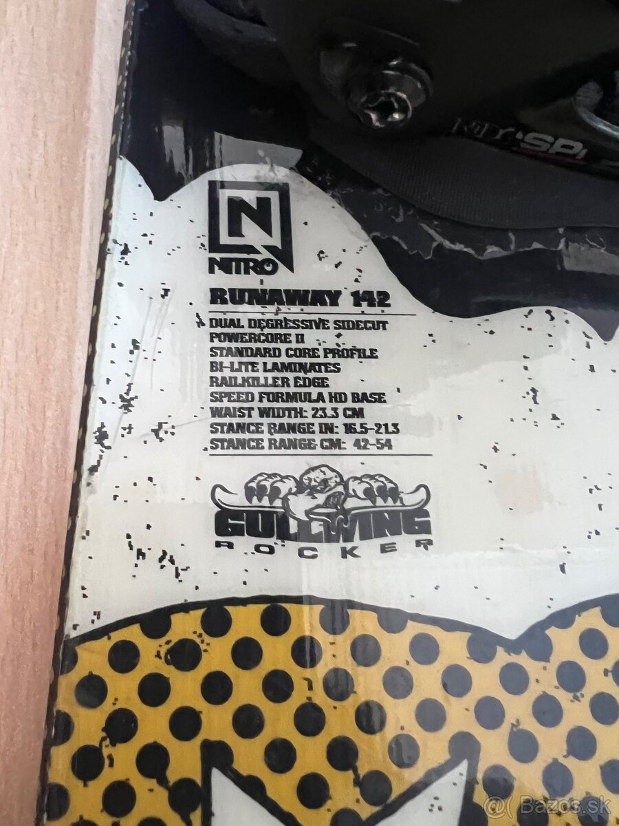 Snowboard Nitro runway 142 cm - 12