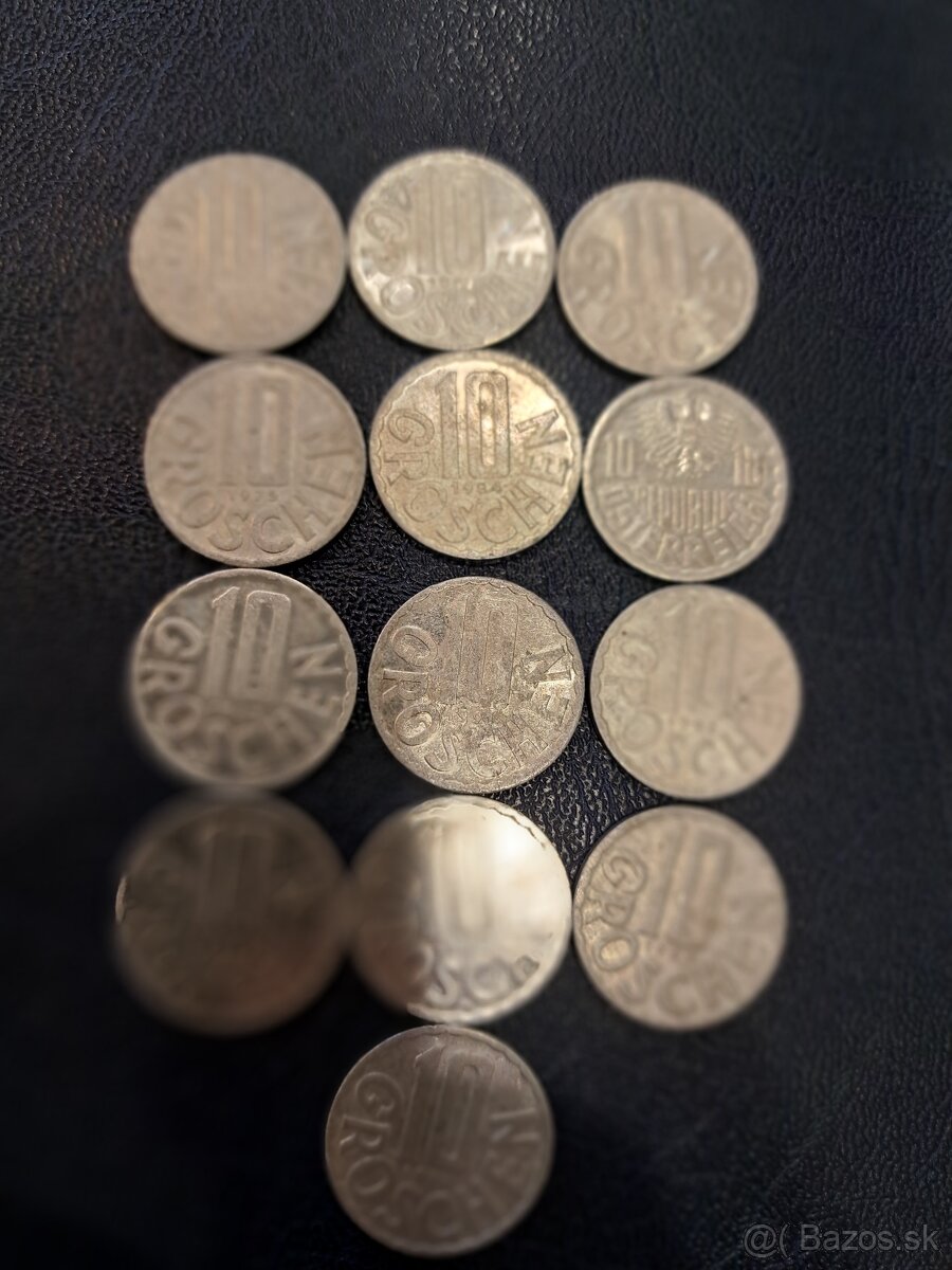 Mince heller, Frar,Nemc,Rakú,Maď. - 12