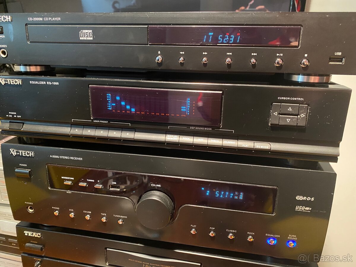 X4Tech veža Reciever/CD/Equalizer veža X4-TECH - 12