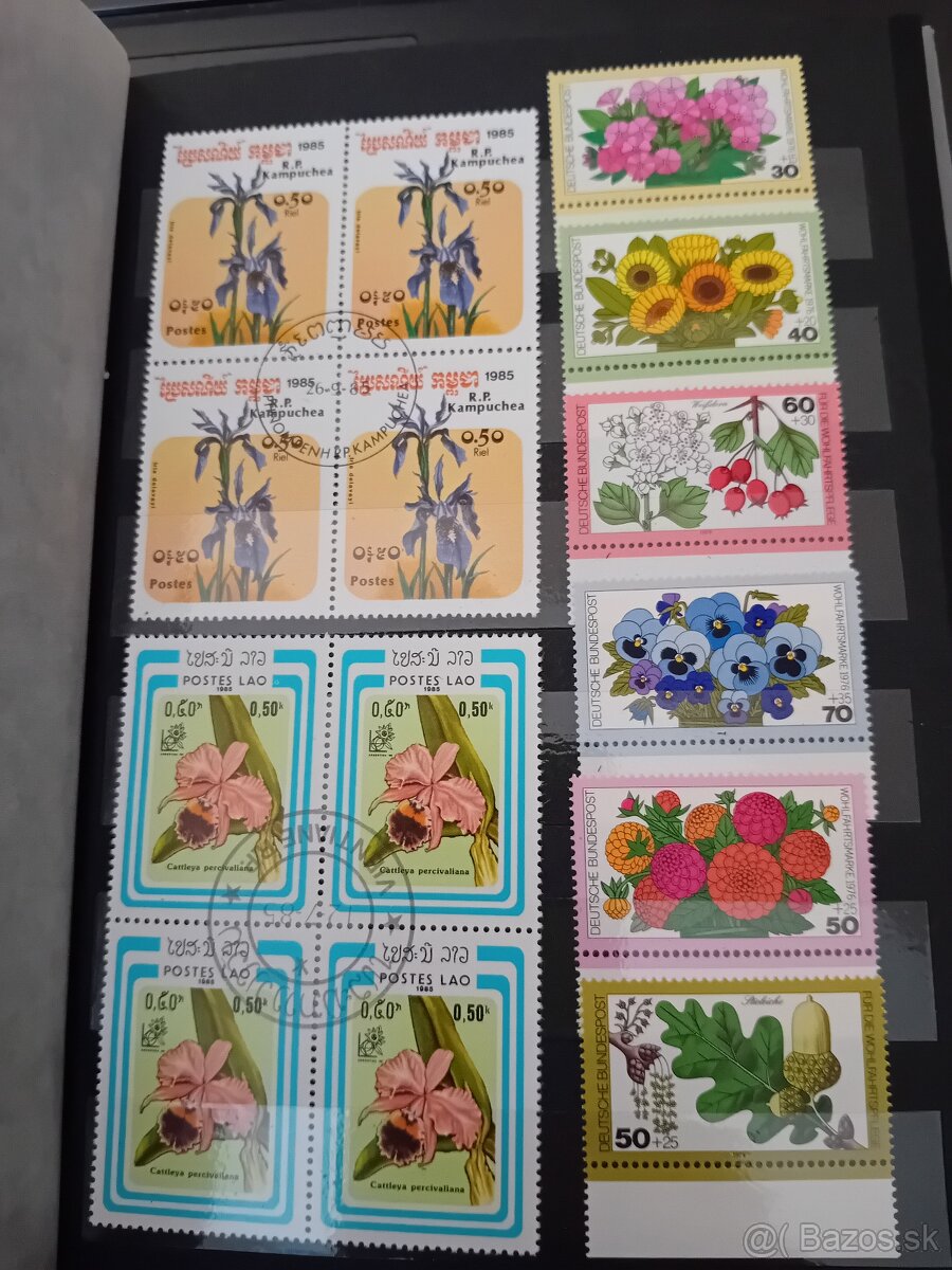 Album známok flóra - 12