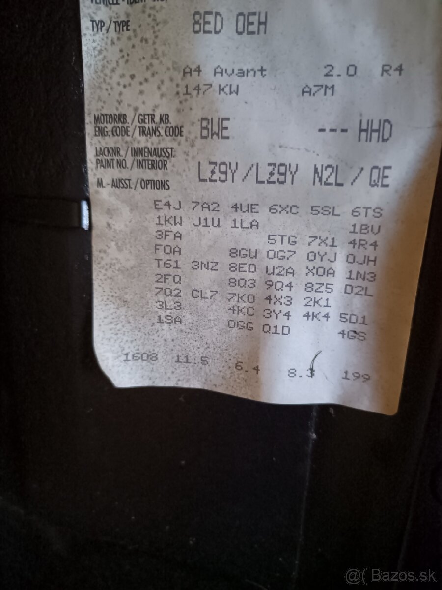 Audi a4 b7 2.0 tfsi multitronic s line - 12