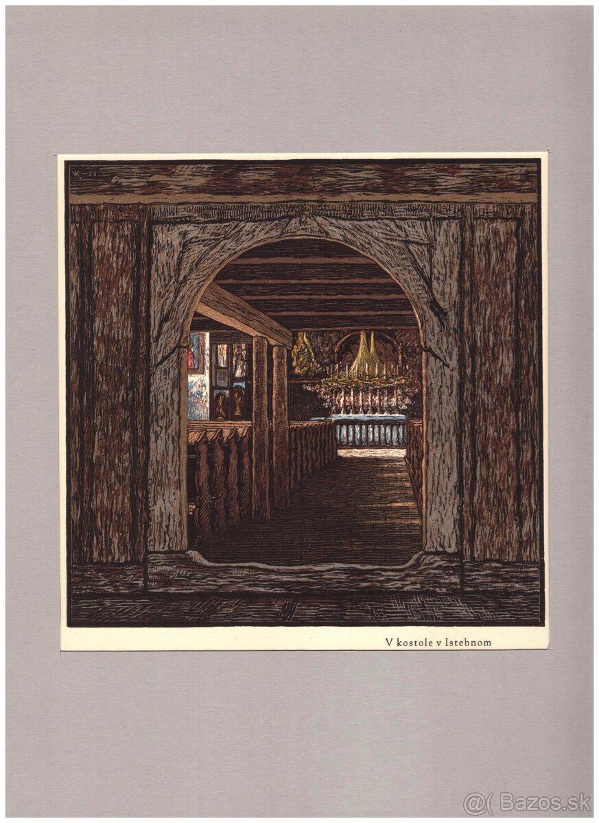 Karel Vik - drevoryty 1 - 12