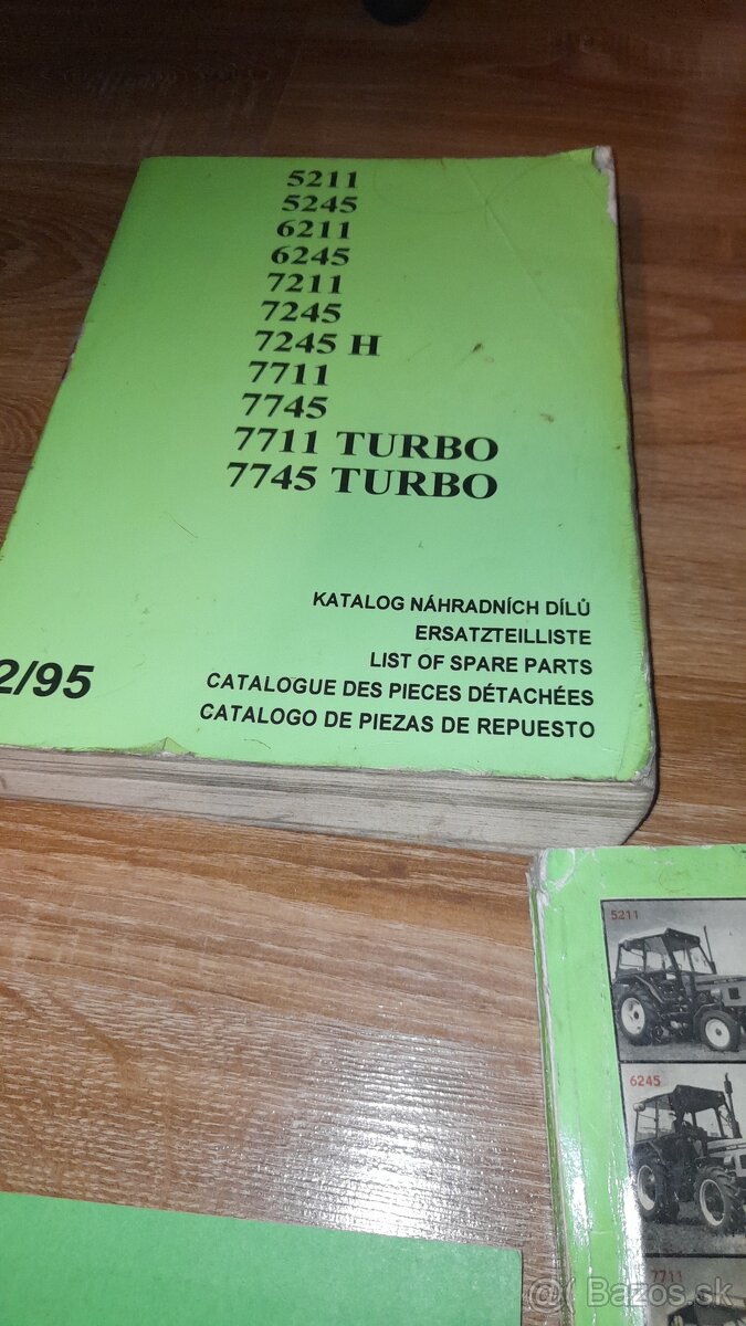 Zetor - príručky, návody, plagáty, katalógy ND - 12