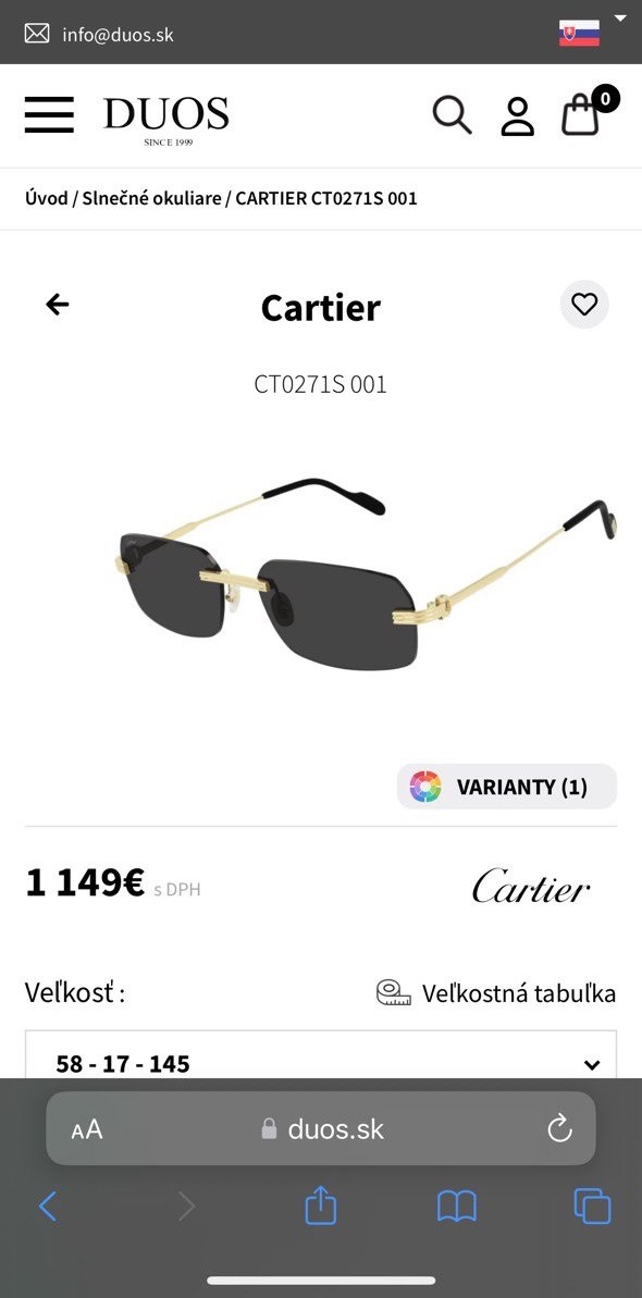 Cartier slnečné okuliare - 12