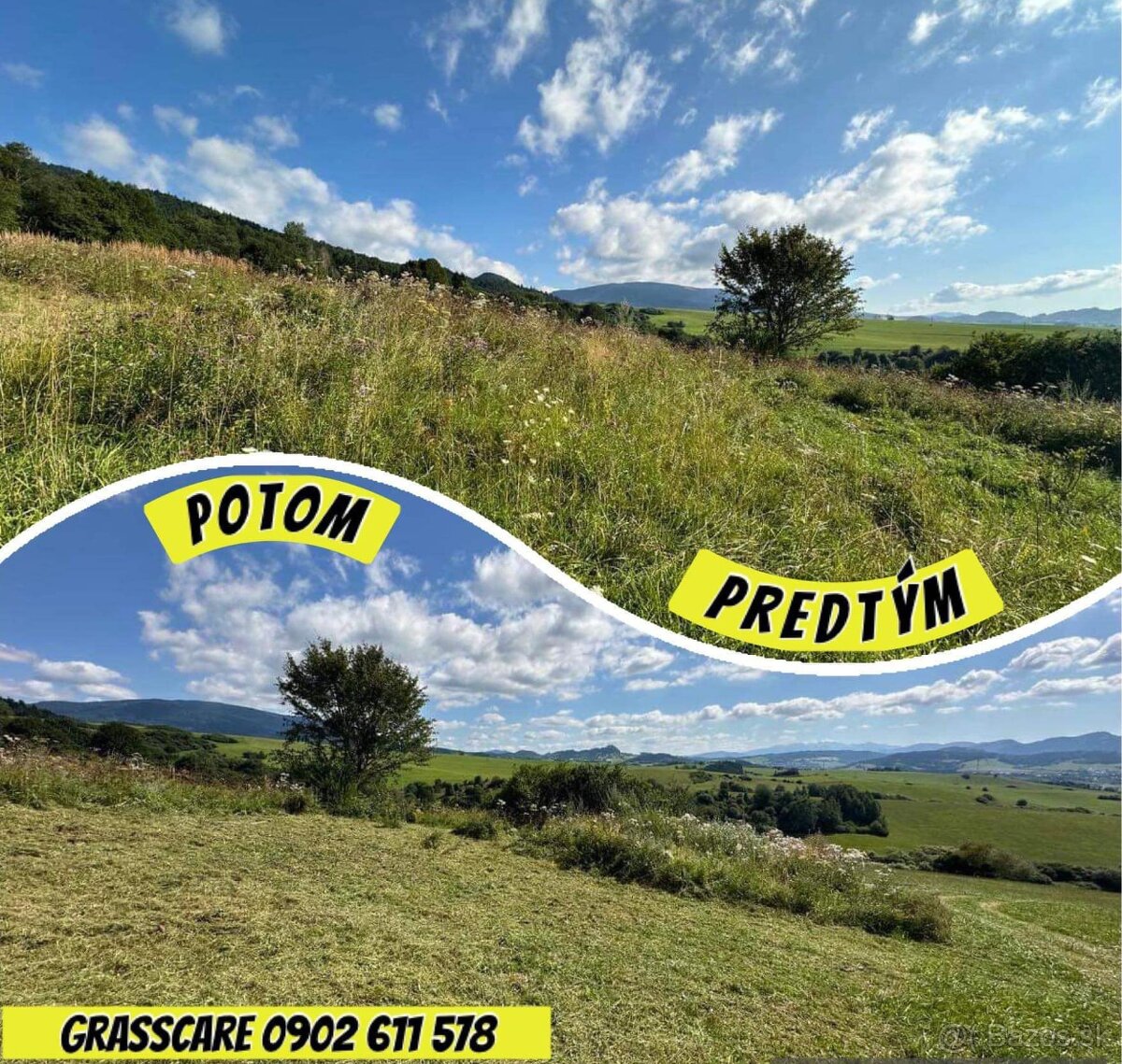 kosenie trávy,strihanie stromčekov- detail Grasscare - 12