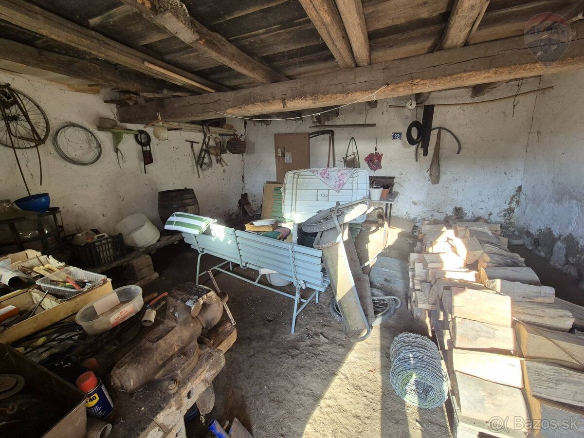 Gazdovský dom na 20á pozemku v Tekovských Lužanoch - 12