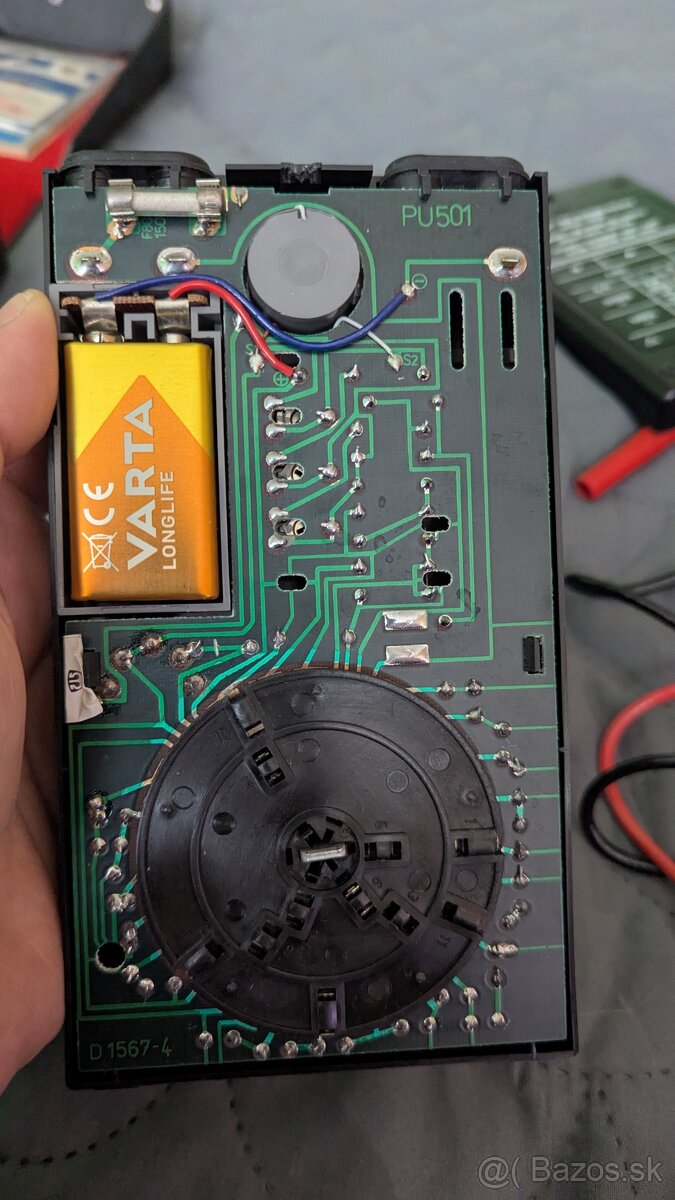 Predám Analógový multimeter Metra Blansko PU 501 - 12