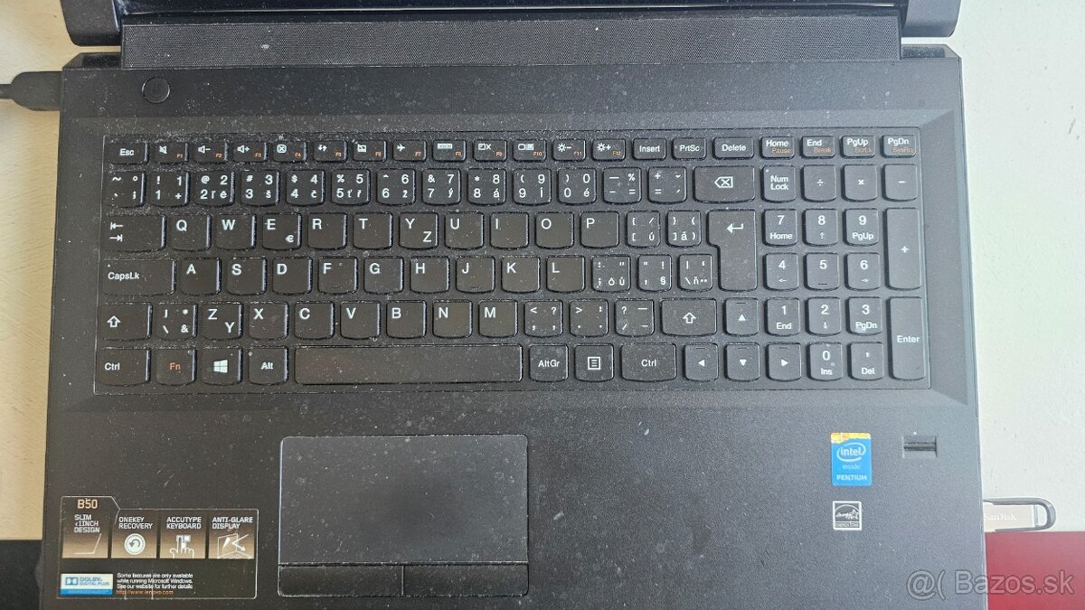 Lenovo B50 - 70 - vypína, nejde nainštalovať - 12