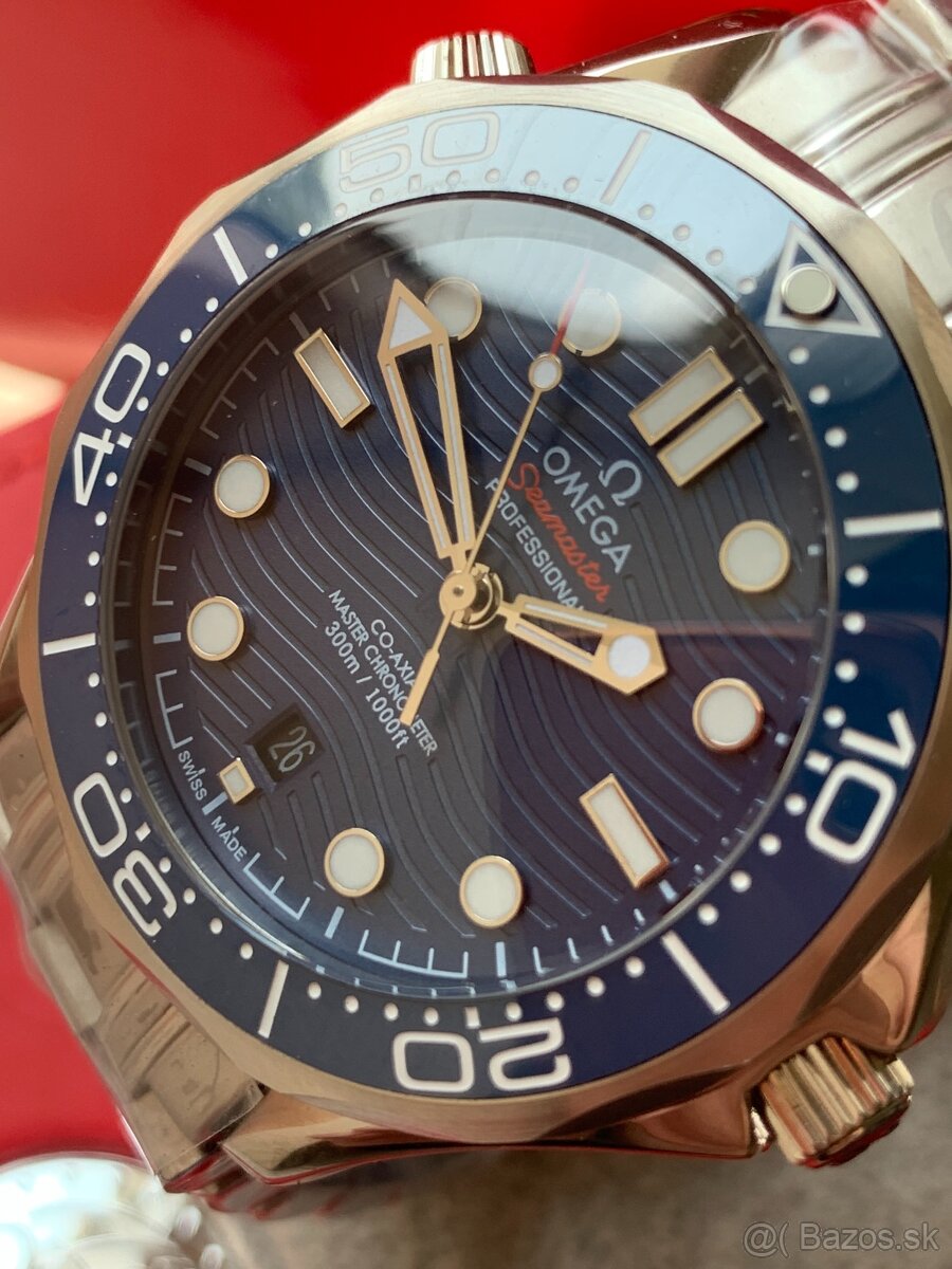 Omega Seamaster Diver, Nové, 42mm, Modré - 12