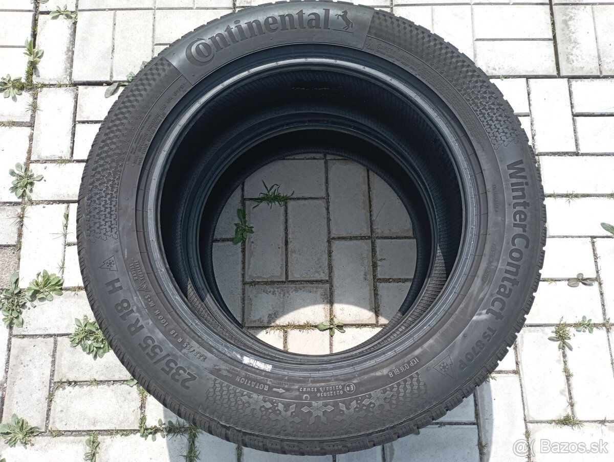 235/55/18 Continental zimné pneu 4ks - 12