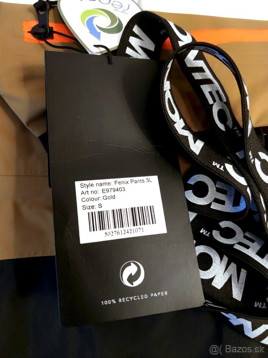 MONTEC FENIX 3L BIB pants freeride skialp nohavice, nové - 12