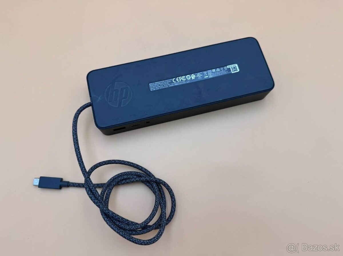 Predám dokovaciu stanicu na notebooky HP HP USB-C Universal - 12