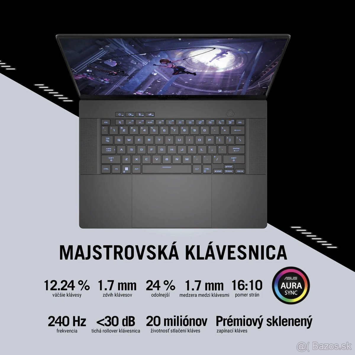 ASUS ROG Zephyrus G16 GU605MZ-NEBULA026W Eclipse Gray kovový - 12
